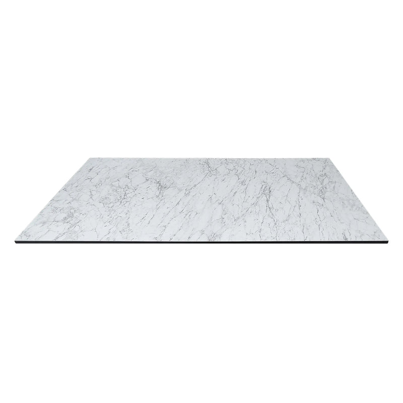 Cargue la imagen en el visor de la galería, Cubierta de mesa Laminado de Alta Presión HPL Color Blanco Jaspeado-MARMOT-7389B-120X70 CasaEaster