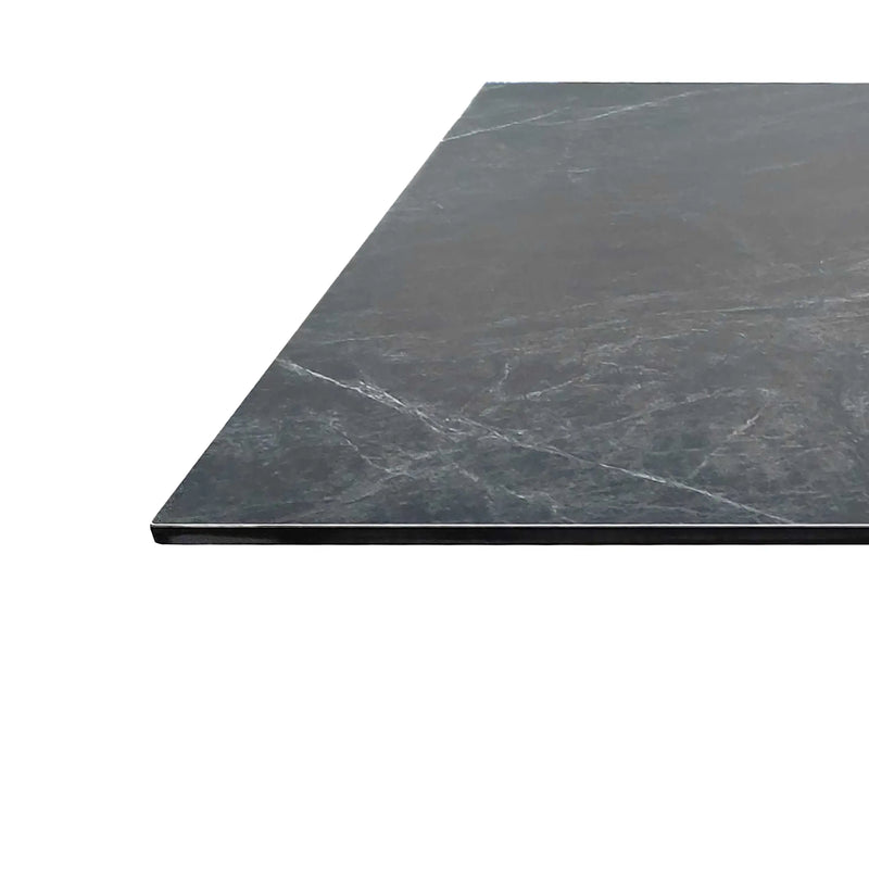 Cargue la imagen en el visor de la galería, Cubierta de mesa Laminado de Alta Presión HPL Color Gris Jaspeado-MARMOT-7377E-70X70 CasaEaster