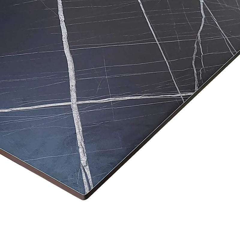 Cargue la imagen en el visor de la galería, Cubierta de mesa Laminado de Alta Presión HPL Color Gris-MARMOT-7600E-120X70 CasaEaster