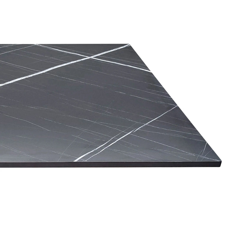 Cargue la imagen en el visor de la galería, Cubierta de mesa Laminado de Alta Presión HPL Color Gris MARMOT-7600E-G70X70 CasaEaster