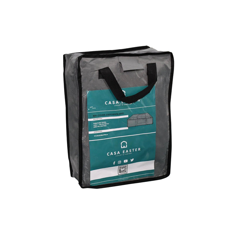 Cargue la imagen en el visor de la galería, Cubre Sofa 230*208*96 Gris - CO230*208 CasaEaster