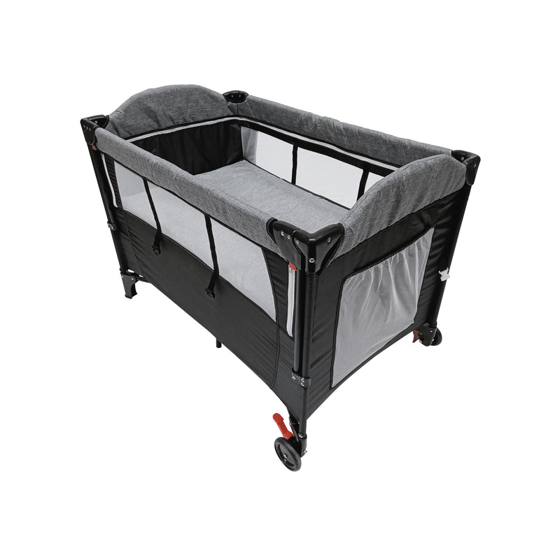 Cargue la imagen en el visor de la galería, Cuna multiusos para bebe color Gris - 551