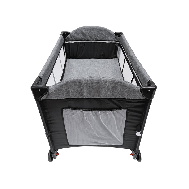 Cargue la imagen en el visor de la galería, Cuna multiusos para bebe color Gris - 551