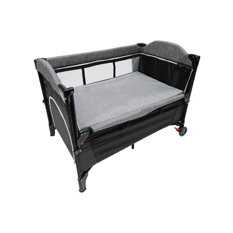 Cargue la imagen en el visor de la galería, Cuna multiusos para bebe color Gris - 551