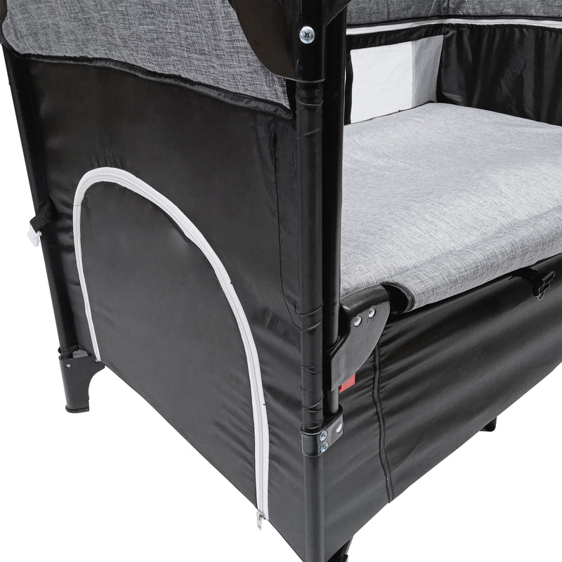 Cargue la imagen en el visor de la galería, Cuna multiusos para bebe color Gris - 551