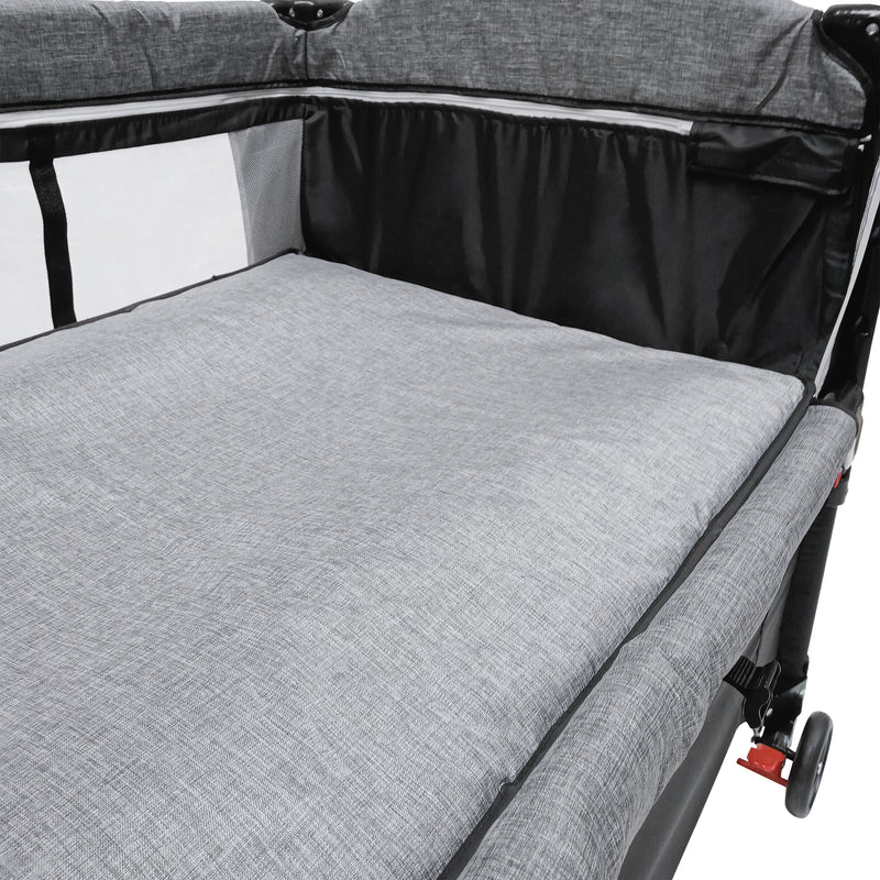 Cargue la imagen en el visor de la galería, Cuna multiusos para bebe color Gris - 551