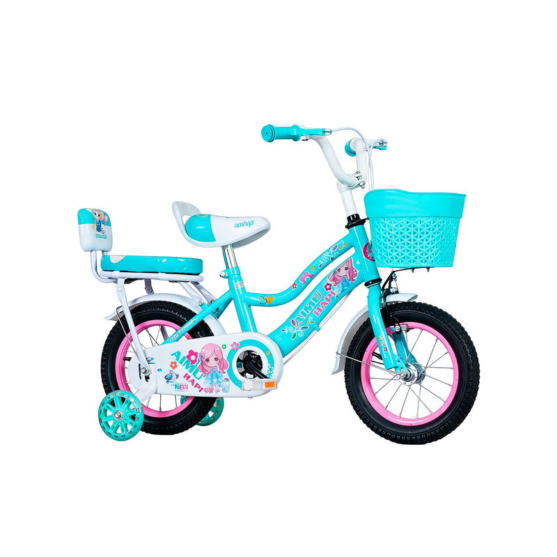 Cargue la imagen en el visor de la galería, Bicicleta infantil DGZ de 16" Color Verde Agua - 16DGZ-VE