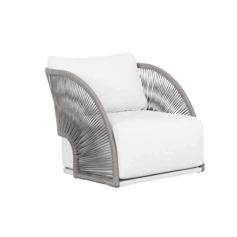 Cargue la imagen en el visor de la galería, Sofa Individual Dina Color blanco- GLA6324321KD CasaEaster