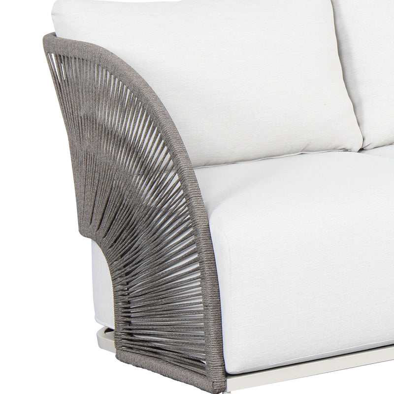 Cargue la imagen en el visor de la galería, Sillon Triple Lounge Dina Color Blanco GLA6324323KD CasaEaster
