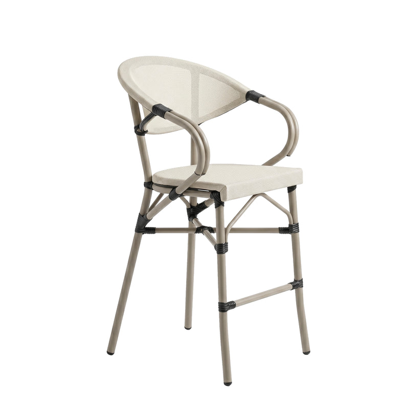 Load image into Gallery viewer, Textilene High Chair for Outdoor and Indoor Color Black DONIA-T26