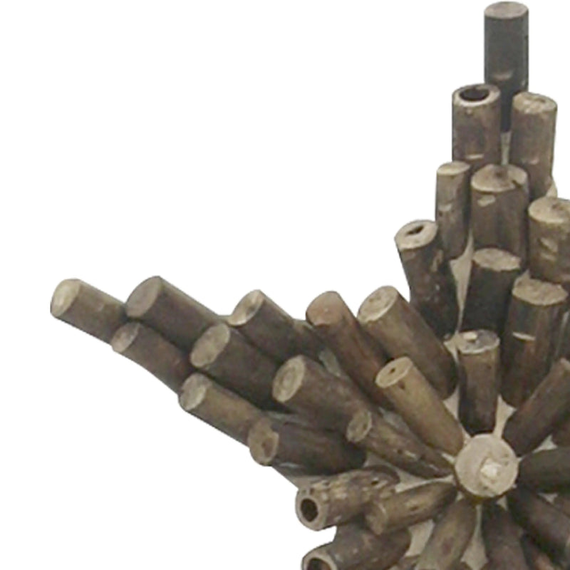 Cargue la imagen en el visor de la galería, Decoración de Estrellas Juego de 3pz Natural -134372