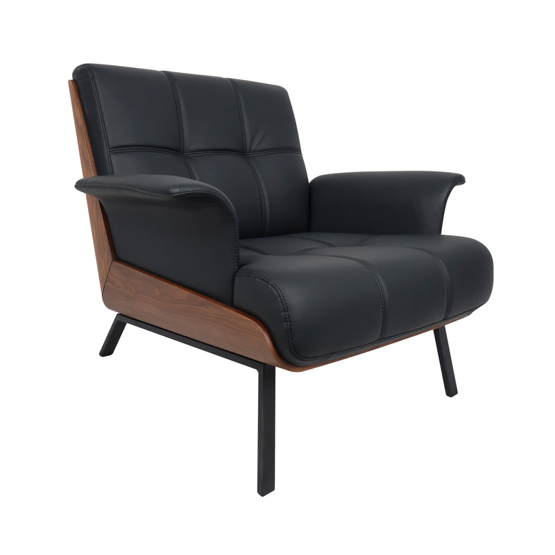 Cargue la imagen en el visor de la galería, Sillón individual EC353A de Interior con PU - EC353A