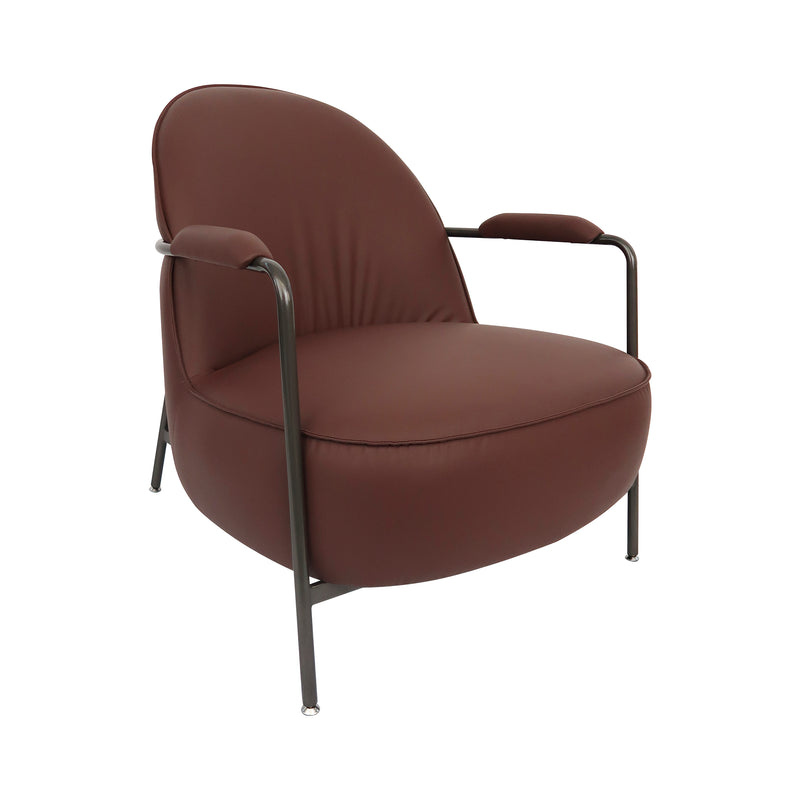 Cargue la imagen en el visor de la galería, Sillón individual EC365 de Interior con PU - EC365-CA