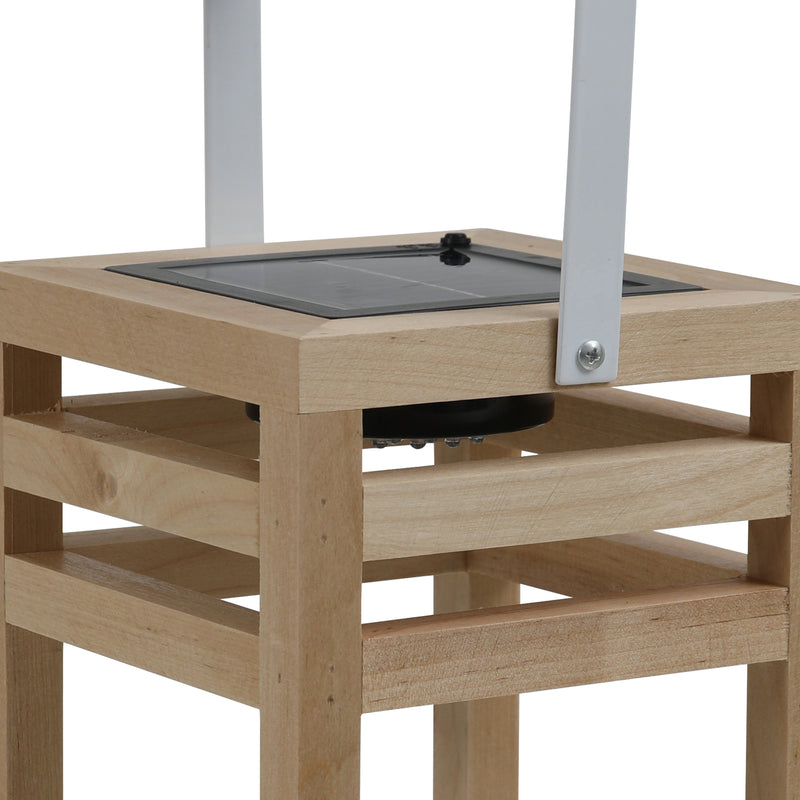 Cargue la imagen en el visor de la galería, Linterna solar alta para jardin ED82001-H CasaEaster