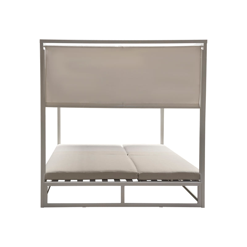 Cargue la imagen en el visor de la galería, Camastro doble Elanora color Blanco - GL3A530849KD-WH