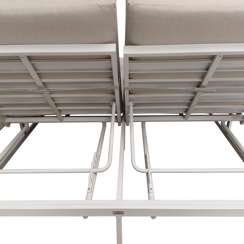 Cargue la imagen en el visor de la galería, Camastro doble Elanora color Blanco - GL3A530849KD-WH