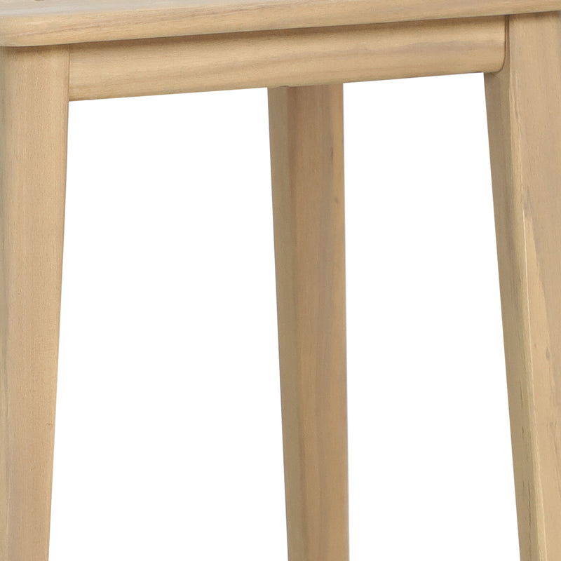 Cargue la imagen en el visor de la galería, Mesa Bistro Eloise 45*45 de madera, color natural - HUC32593