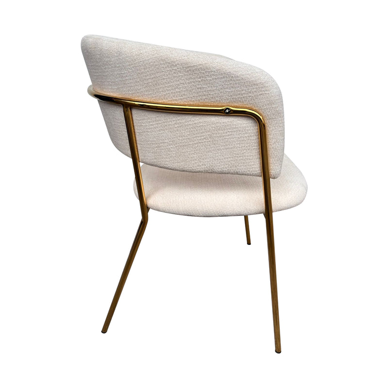 Cargue la imagen en el visor de la galería, Silla para interior Color crema/beige ENGLAND - CA689