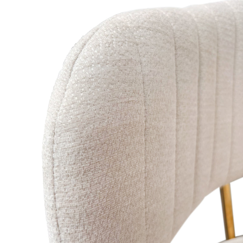 Cargue la imagen en el visor de la galería, Silla para interior Color crema/beige ENGLAND - CA689