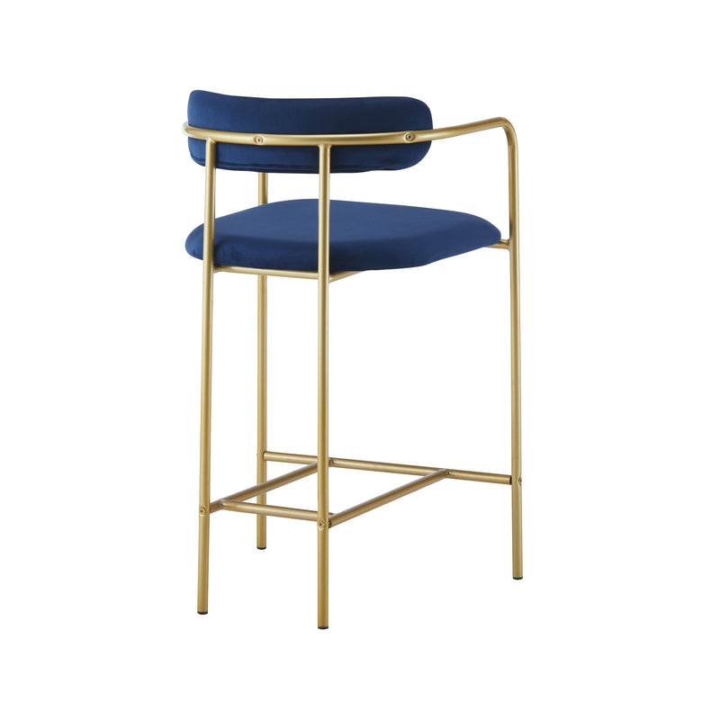 Cargue la imagen en el visor de la galería, Silla alta de Interior Erin B04249-BL azul - B04249-BL