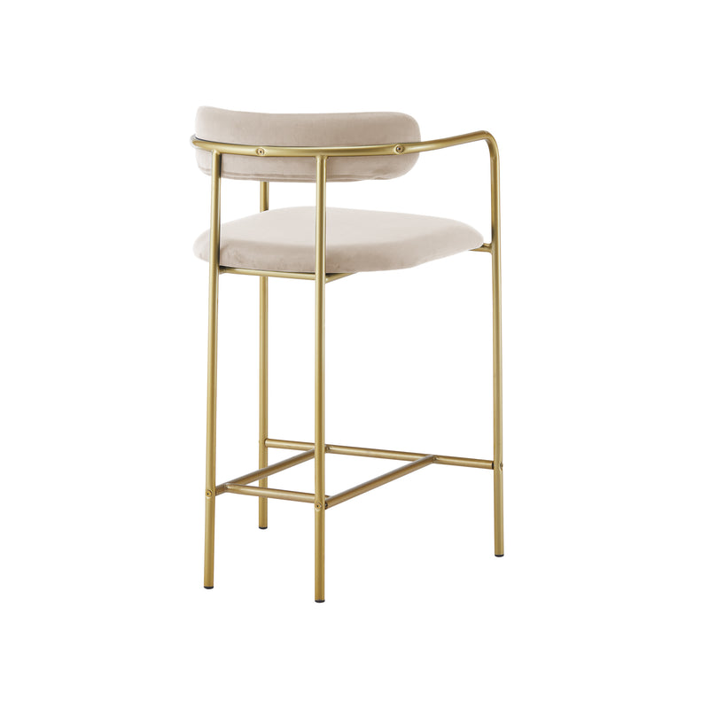 Cargue la imagen en el visor de la galería, Silla alta de Interior Erin B04204-BE Beige - B04204-BE