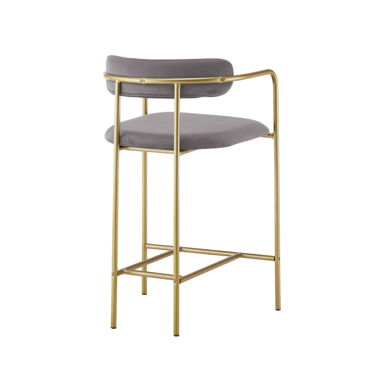 Cargue la imagen en el visor de la galería, Silla alta de Interior Erin B04238-GR Gris - B04238-GR