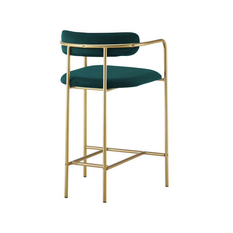 Cargue la imagen en el visor de la galería, Silla alta de Interior Erin B04218-VE verde - B04218-VE