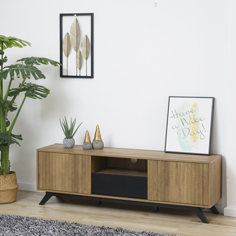 Cargue la imagen en el visor de la galería, Estante de TV 31511B color Natural - 31511B