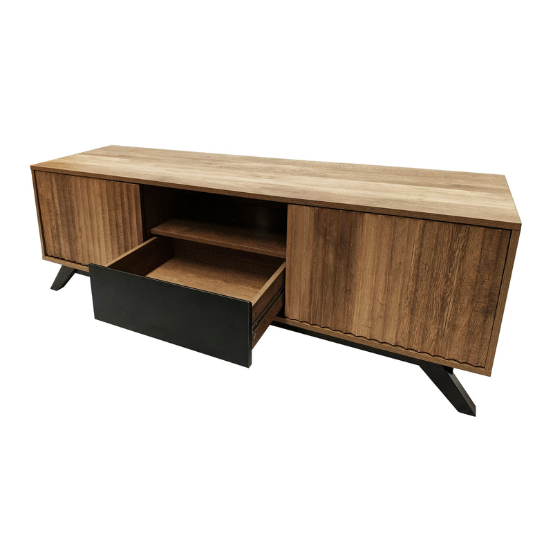 Cargue la imagen en el visor de la galería, Estante de TV 31511B color Natural - 31511B