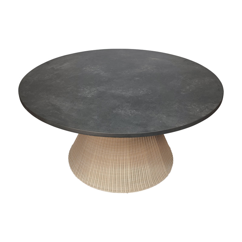 Cargue la imagen en el visor de la galería, Mesa de comedor EVYA Redonda 1.5 M color Negro - GLAE259174KD-Black