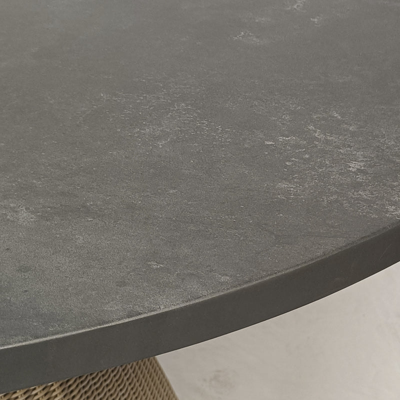 Cargue la imagen en el visor de la galería, Mesa de comedor EVYA Redonda 1.5 M color Negro - GLAE259174KD-Black