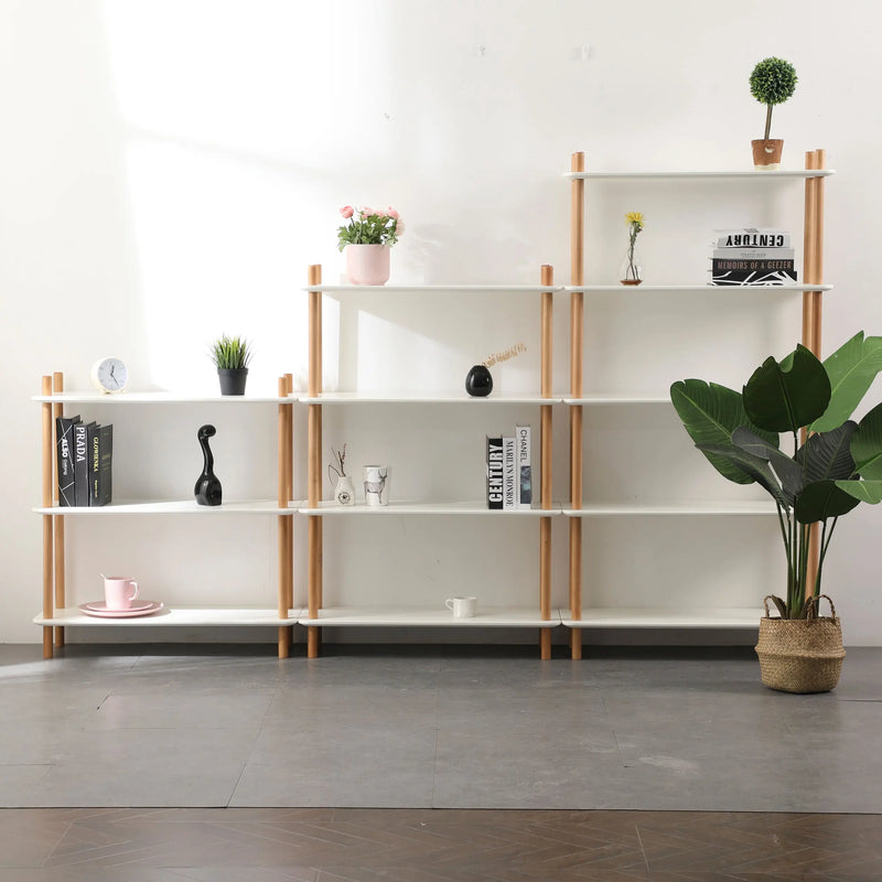 Cargue la imagen en el visor de la galería, Estante Minimalista Para Interior Color Blanco -290-4-94036099-5 CasaEaster