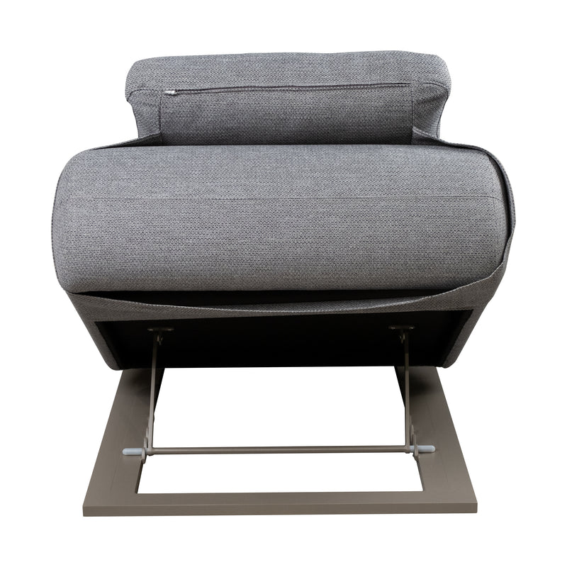 Cargue la imagen en el visor de la galería, Camastro de aluminio Fatboy color Carbón - AD1004L