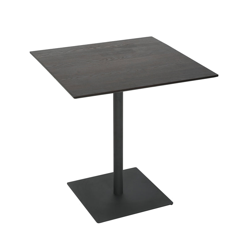 Cargue la imagen en el visor de la galería, Mesa de comedor de interior para restaurante FCM 70x70 color Negro - FC-M707075