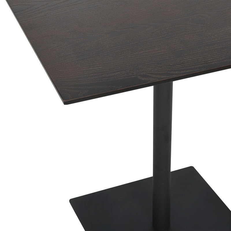 Cargue la imagen en el visor de la galería, Mesa de comedor de interior para restaurante FCM 70x70 color Negro - FC-M707075