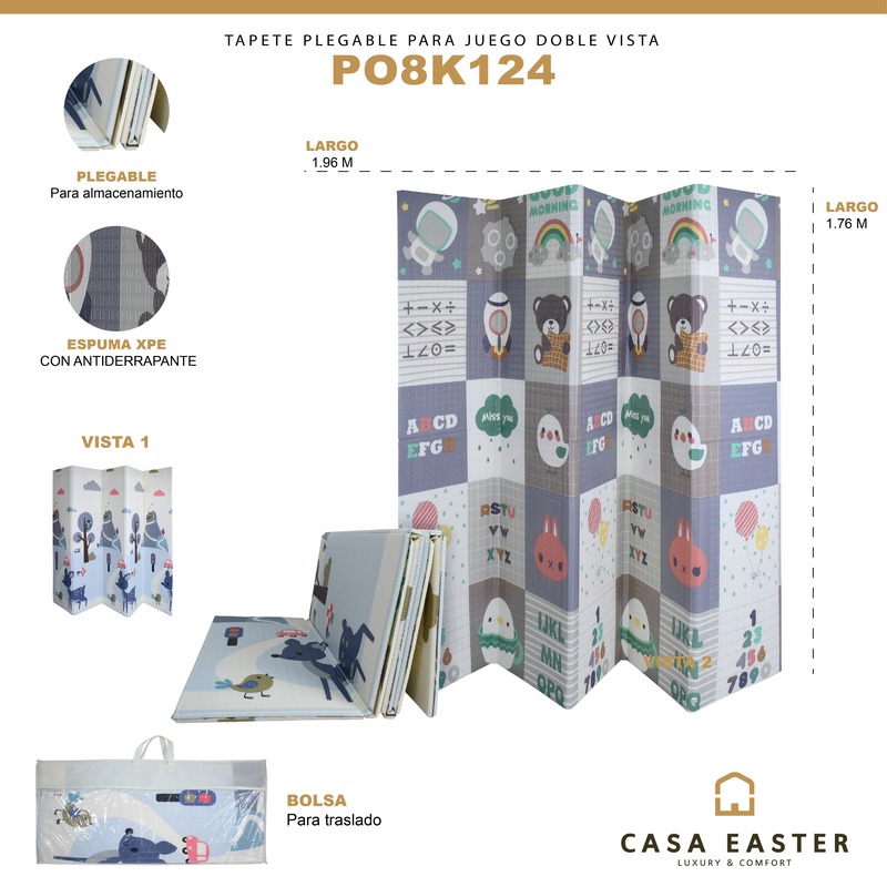 Cargue la imagen en el visor de la galería, Tapete para gatear de bebe - P08K124