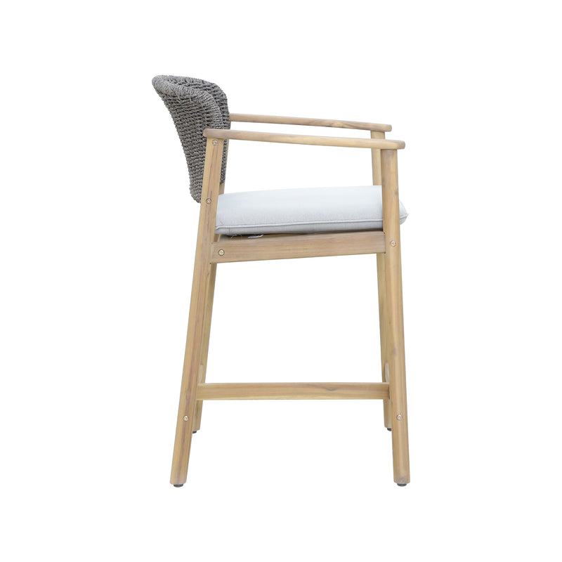 Cargue la imagen en el visor de la galería, Comedor de barra Freeport 1.6 M color Gris + 4 sillas freeport de bar