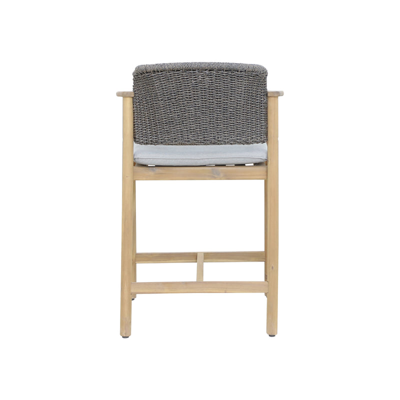 Cargue la imagen en el visor de la galería, Comedor de barra Freeport color Gris 1.6 M + 6 sillas freeport de bar