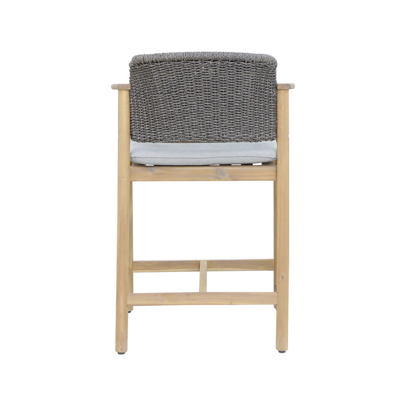 Cargue la imagen en el visor de la galería, Silla Alta Freeport de madera color Gris - HUC40159