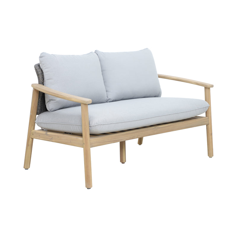 Cargue la imagen en el visor de la galería, Sofá doble Freeport Gris - HUC40136