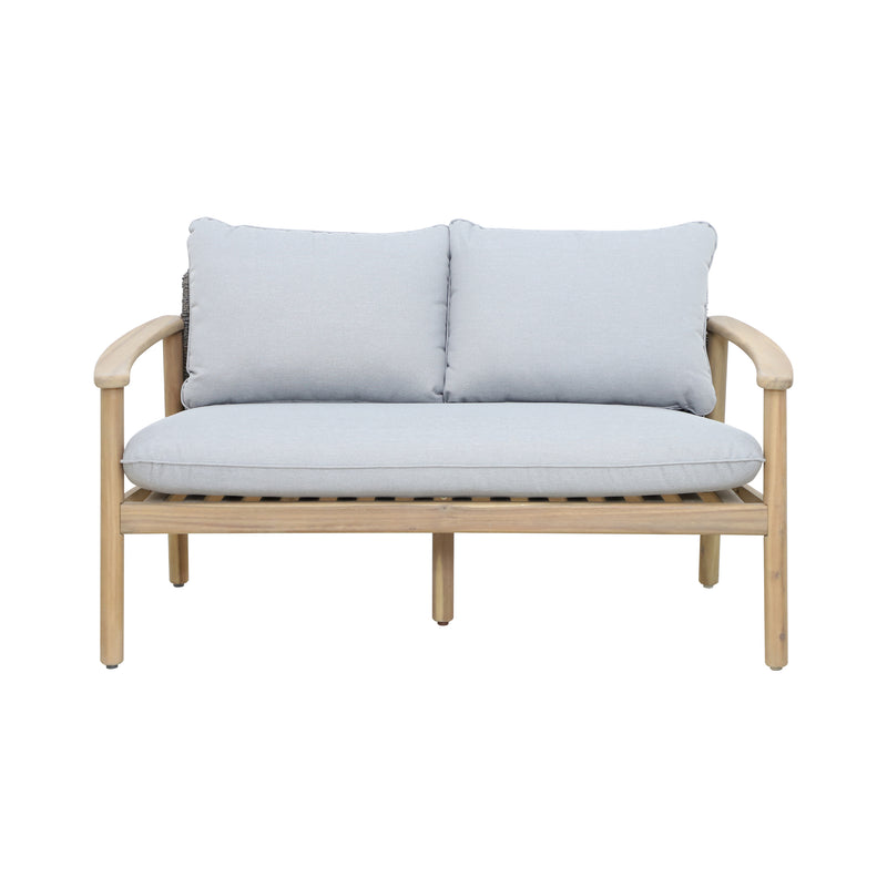 Cargue la imagen en el visor de la galería, Sofá doble Freeport Gris - HUC40136