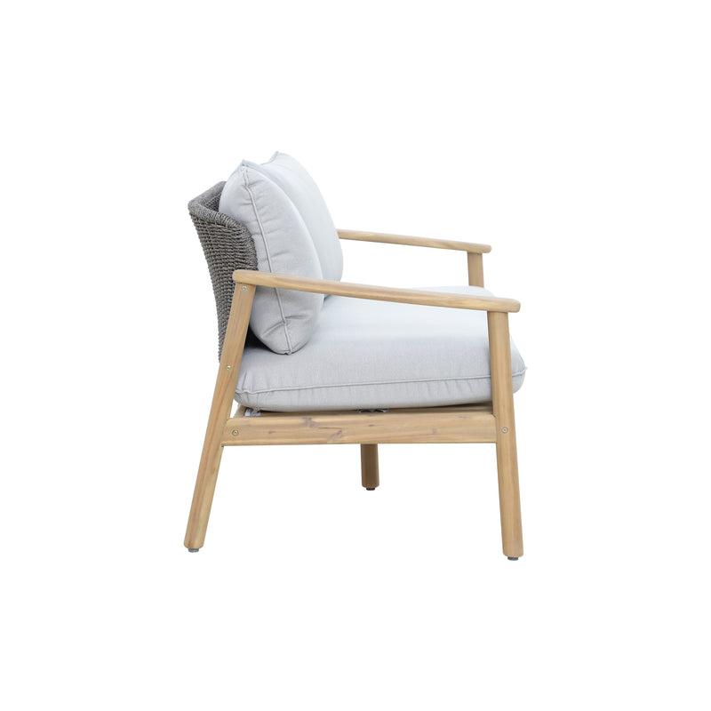 Cargue la imagen en el visor de la galería, Sofá doble Freeport Gris - HUC40136