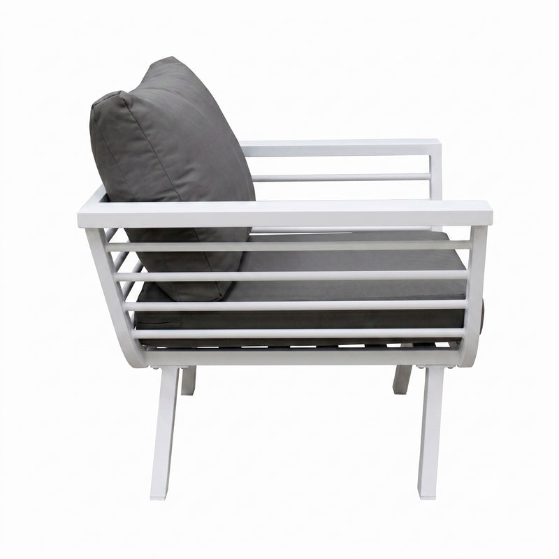 Load image into Gallery viewer, White Armchair FRIO INDIVDUAL-BIS-FW