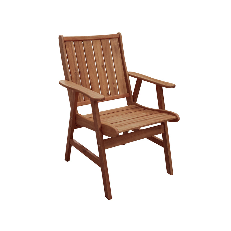 Cargue la imagen en el visor de la galería, Silla de madera Frontier color café - HUC69A