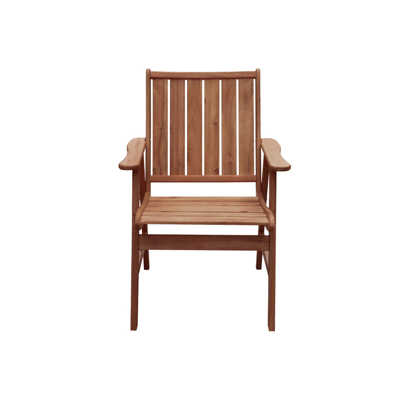 Cargue la imagen en el visor de la galería, Silla de madera Frontier color café - HUC69A