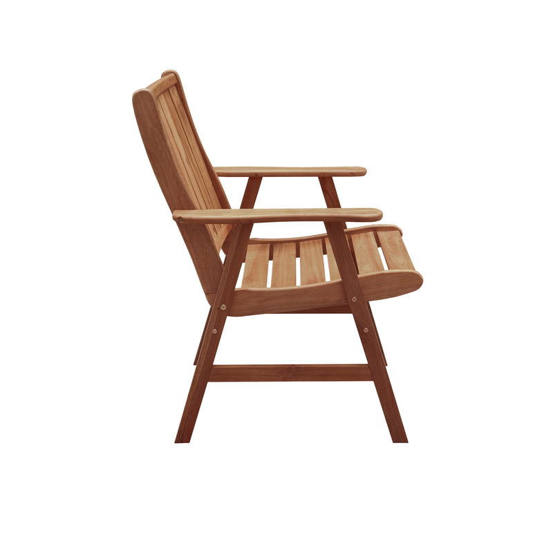 Cargue la imagen en el visor de la galería, Silla de madera Frontier color café - HUC69A