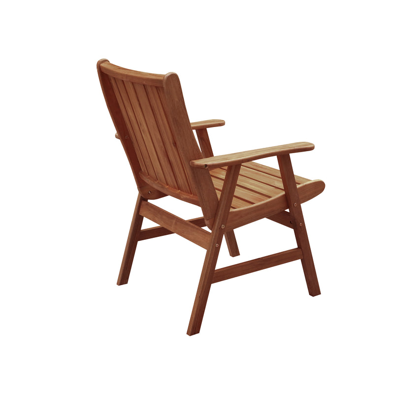 Cargue la imagen en el visor de la galería, Silla de madera Frontier color café - HUC69A