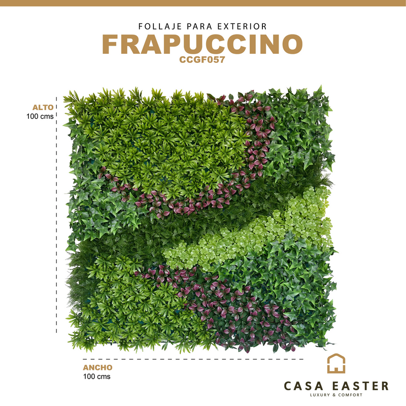 Cargue la imagen en el visor de la galería, Follaje Decorativo Sintético para exterior y interior-FRAPPUCCINO-CCGF057 CasaEaster