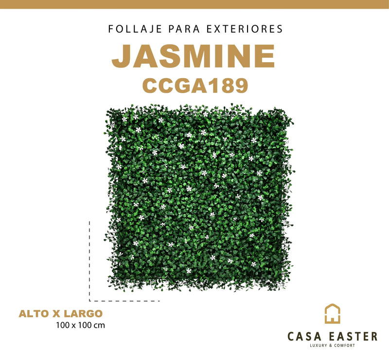 Cargue la imagen en el visor de la galería, Follaje Decorativo Sintético para exterior y interior JASMINE 1m*1m-CCGA189