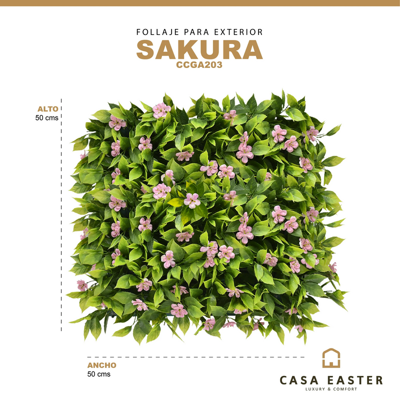 Cargue la imagen en el visor de la galería, Follaje Decorativo Sintetico para exterior y interior SAKURA - CCGA203